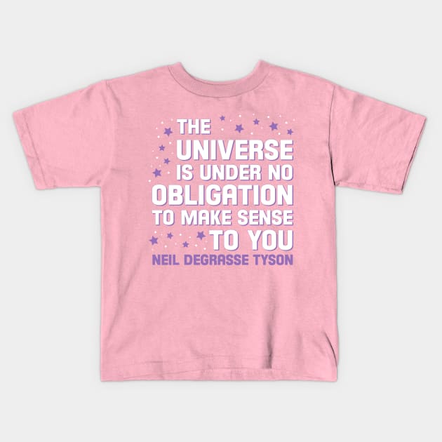 Obligations of the universe Kids T-Shirt by Zap Studios